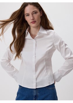 Reserved - Koszula slim fit - biały ze sklepu Reserved w kategorii Bluzki damskie - zdjęcie 188230044