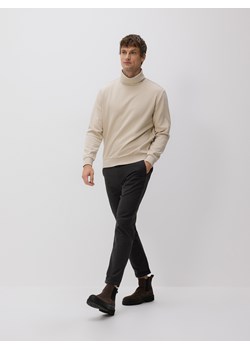 Reserved - Bluza z golfem - beżowy ze sklepu Reserved w kategorii Bluzy męskie - zdjęcie 188230114