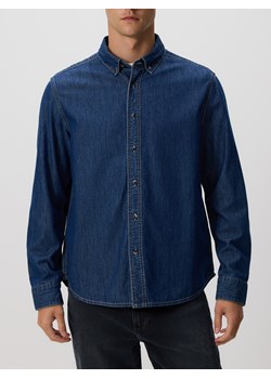 Reserved - Jeansowa koszula regular fit - granatowy ze sklepu Reserved w kategorii Koszule męskie - zdjęcie 188230203