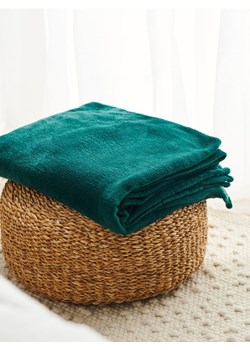 Sinsay - Koc - ciemny turkus ze sklepu Sinsay w kategorii Koce i pledy - zdjęcie 188230481