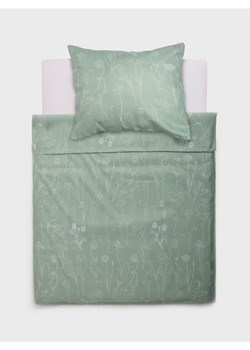 Sinsay - Komplet pościeli z motywem kwiatowym - zielony ze sklepu Sinsay w kategorii Pościele - zdjęcie 188230483
