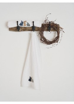 Sinsay - Ręczniki bawełniane z wielkanocnym motywem 2 pack - biały ze sklepu Sinsay w kategorii Dekoracje wielkanocne - zdjęcie 188230490