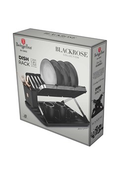 Berlinger Haus Ociekacz "Black Rose" w kolorze czarnym - 48 x 35,4 x 27,2 cm ze sklepu Limango Polska w kategorii Akcesoria kuchenne - zdjęcie 188231340