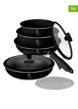 Berlinger Haus 9-częściowy zestaw "Matte Black Collection" w kolorze czarnym ze sklepu Limango Polska w kategorii Garnki - zdjęcie 188231633