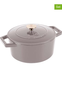 Berlinger Haus 2-częściowy zestaw w kolorze szarym - Ø 24 cm ze sklepu Limango Polska w kategorii Garnki - zdjęcie 188232210