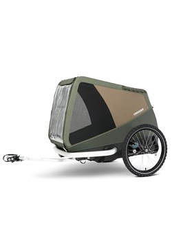Croozer Przyczepka "Croozer Dog Mikke" w kolorze khaki dla psa ze sklepu Limango Polska w kategorii Dla zwierząt - zdjęcie 188232392