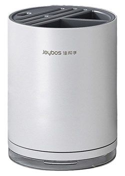 Joybos Stojak w kolorze biało-szarym do noży - 17,5 x 24,5 cm ze sklepu Limango Polska w kategorii Noże kuchenne - zdjęcie 188233000