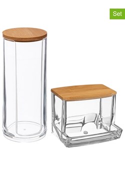 Joybos 2-częściowy zestaw w kolorze jasnobrązowym ze sklepu Limango Polska w kategorii Akcesoria i przechowywanie - zdjęcie 188233130