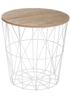 Joybos Stolik w kolorze beżowo-białym - wys. 41 x Ø 40 cm ze sklepu Limango Polska w kategorii Stoliki kawowe - zdjęcie 188233411