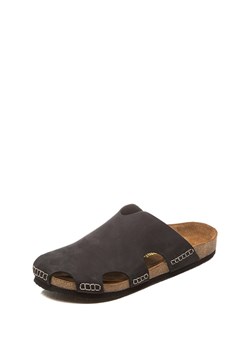 Comfortfusse Skórzane chodaki w kolorze czarnym ze sklepu Limango Polska w kategorii Klapki damskie - zdjęcie 188233871