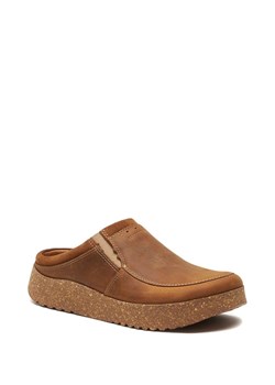 Comfortfusse Skórzane chodaki w kolorze jasnobrązowym ze sklepu Limango Polska w kategorii Klapki damskie - zdjęcie 188235183
