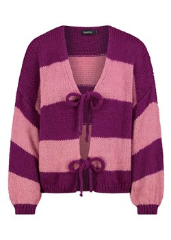 Sublevel Kardigan w kolorze fioletowo-różowym ze sklepu Limango Polska w kategorii Swetry damskie - zdjęcie 188237380