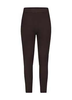 Stitch &amp; Soul Legginsy w kolorze ciemnobrązowym ze sklepu Limango Polska w kategorii Spodnie damskie - zdjęcie 188237423