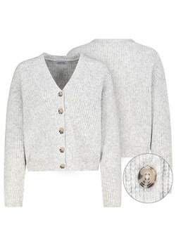 Sublevel Kardigan w kolorze jasnoszarym ze sklepu Limango Polska w kategorii Swetry damskie - zdjęcie 188237480