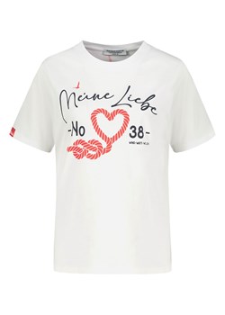 Eight2Nine Koszulka w kolorze białym ze sklepu Limango Polska w kategorii Bluzki damskie - zdjęcie 188237904