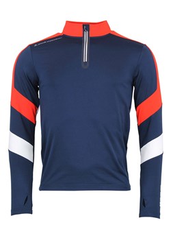 Peak Mountain Koszulka funkcyjna "Caspiro" w kolorze granatowo-pomarańczowym ze sklepu Limango Polska w kategorii T-shirty męskie - zdjęcie 188242403