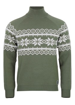 Peak Mountain Sweter "Clyde" w kolorze zielonym ze sklepu Limango Polska w kategorii Swetry męskie - zdjęcie 188242720