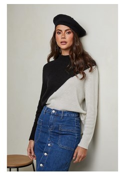 Joséfine Sweter "Csorna" w kolorze biało-czarnym ze sklepu Limango Polska w kategorii Swetry damskie - zdjęcie 188243510