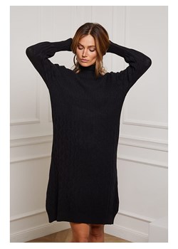 Joséfine Sukienka dzianinowa "Eclose" w kolorze czarnym ze sklepu Limango Polska w kategorii Sukienki - zdjęcie 188243611