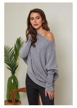 Joséfine Sweter "Isaszeg" w kolorze szarym ze sklepu Limango Polska w kategorii Swetry damskie - zdjęcie 188243651