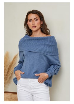 Joséfine Sweter "Kaba" w kolorze niebieskim ze sklepu Limango Polska w kategorii Swetry damskie - zdjęcie 188243734