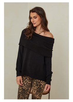 Joséfine Sweter "Kaba" w kolorze czarnym ze sklepu Limango Polska w kategorii Swetry damskie - zdjęcie 188243744