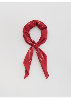 Reserved - Wzorzysta bandana - czerwony ze sklepu Reserved w kategorii Szaliki męskie - zdjęcie 188244192