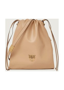 Pinko Skórzany worek SLOUCHY CLASSIC ze sklepu Gomez Fashion Store w kategorii Torebki worki - zdjęcie 188244433
