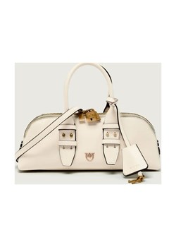 Pinko Skórzany kuferek BOWLING ze sklepu Gomez Fashion Store w kategorii Kuferki - zdjęcie 188244463