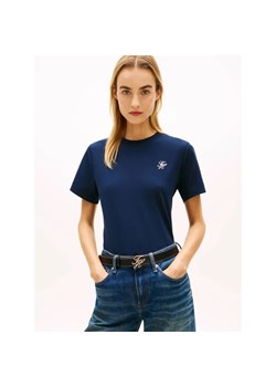 Tommy Hilfiger T-shirt | Regular Fit ze sklepu Gomez Fashion Store w kategorii Bluzki damskie - zdjęcie 188244520