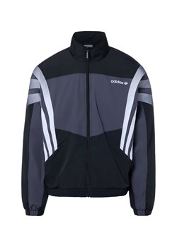 adidas Originals Męska bluza dresowa - Santiago Mężczyźni Sztuczne włókno czarny wzorzysty ze sklepu vangraaf w kategorii Kurtki męskie - zdjęcie 188245454