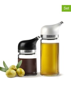 Vialli Design 2-częściowy zestaw dozowników do octu i oliwy ze sklepu Limango Polska w kategorii Naczynia - zdjęcie 188245962