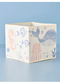 BELLA MAISON Kosz "Marine" w kolorze błękitno-jasnoróżowym - 30 x 30 x 30 cm ze sklepu Limango Polska w kategorii Pojemniki kuchenne - zdjęcie 188246134