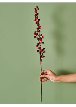 BELLA MAISON Sztuczna roślina "Christmas Dal" w kolorze czerwonym - wys. 75 cm ze sklepu Limango Polska w kategorii Doniczki i osłonki - zdjęcie 188246141