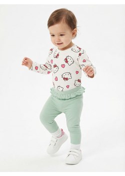 Sinsay - Bawełniane body ze wzorem Hello Kitty - kremowy ze sklepu Sinsay w kategorii Body niemowlęce - zdjęcie 188248074