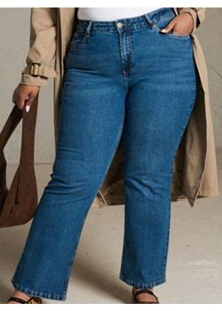 Sinsay - Jeansy bootcut Plus Size - niebieski ze sklepu Sinsay w kategorii Jeansy damskie - zdjęcie 188248110
