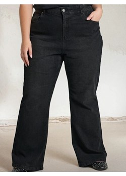 Sinsay - Jeansy bootcut Plus Size - czarny ze sklepu Sinsay w kategorii Jeansy damskie - zdjęcie 188248111