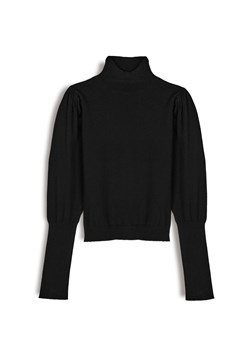 GATE Sweter z marszczonymi rękawami 34 ze sklepu gateshop w kategorii Swetry damskie - zdjęcie 188248281