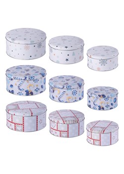 Hollybell Pudełka (3 szt.) świąteczne ze wzorem ze sklepu Limango Polska w kategorii Pojemniki kuchenne - zdjęcie 188248663