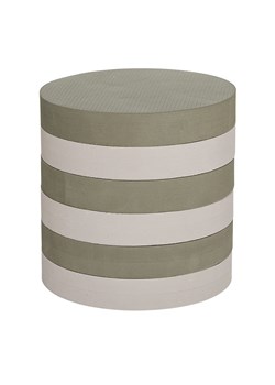 OYOY mini Stolik "Iro" w kolorze turkusowo-białym - wys. 28 x Ø 28 cm ze sklepu Limango Polska w kategorii Meble dziecięce - zdjęcie 188248753