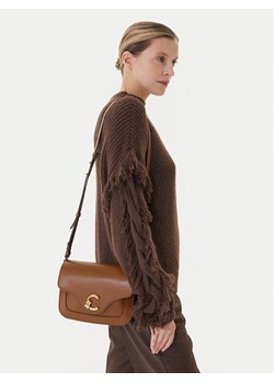 Torebka Coccinelle Ssk Coccinelle C-Me Calf E1 SSK 15 01 01 Brązowy ze sklepu eobuwie.pl w kategorii Listonoszki - zdjęcie 188248773