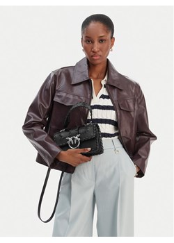 Torebka PINKO Love One Mini Cl. AI 25-26 PLTT 100059 A2OR Czarny ze sklepu eobuwie.pl w kategorii Listonoszki - zdjęcie 188248784