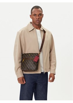 Saszetka Guess HMMILO P5417 Brązowy ze sklepu eobuwie.pl w kategorii Saszetki - zdjęcie 188248842