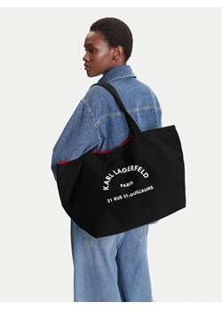 Torebka KARL LAGERFELD A1W50006 Czarny ze sklepu eobuwie.pl w kategorii Torby Shopper bag - zdjęcie 188248924