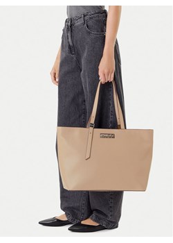 Torebka HUGO 50541884 Beżowy ze sklepu eobuwie.pl w kategorii Torby Shopper bag - zdjęcie 188248943