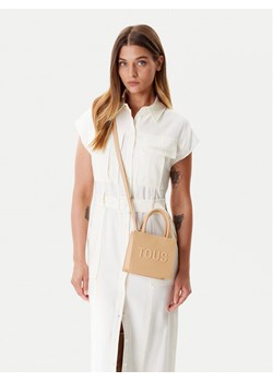 Torebka TOUS Brenda 2002106645 Beżowy ze sklepu eobuwie.pl w kategorii Torebki damskie - zdjęcie 188248953