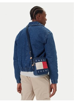 Saszetka Tommy Jeans Tjm Archive Denim Reporter AM0AM13814 Niebieski ze sklepu eobuwie.pl w kategorii Saszetki - zdjęcie 188249001