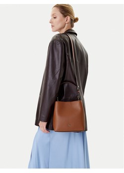 Torebka Aigner Delia S 136160 Brązowy ze sklepu eobuwie.pl w kategorii Torebki damskie - zdjęcie 188249011