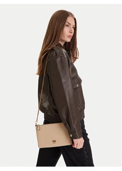 Torebka PINKO Flat Classic AI 25-26 PCPL 100455 A0F1 Beżowy ze sklepu eobuwie.pl w kategorii Kopertówki - zdjęcie 188249034