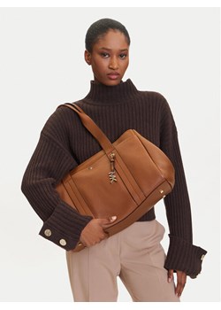 Torebka MICHAEL Michael Kors Romee 30T5G1ZT7L Brązowy ze sklepu eobuwie.pl w kategorii Torebki damskie - zdjęcie 188249084